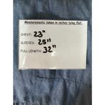 J.Jill Linen Blend Women's Tunic/Dress Popover Shirt Chambray Medium Photo 5