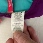 The Bikini Lab 🌞NWT Purple Triangle Top with Fringe & Purple Bottoms A Photo 9