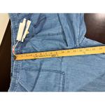 Johnny Was NWT Sarabi Pull On Pants Light Wash Denim Embroidered Palm Trees XL Photo 8