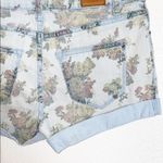 BDG  Floral Mid Rise Alexa Cuffed Hem Jean Shorts Photo 5