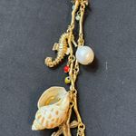 ZARA Seashell Charm Belt & Necklace Convertible 38” Statement Piece Photo 5