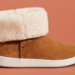 UGG  Mika Tan Suede Shearling Lined Classic Sneaker Boots Photo 0