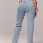 Abercrombie & Fitch Curve Love Ultra High Rise 90s Straight Criss Cross Waistban Photo 2