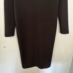 Hatch Women's Black V Neck‎ Long Sleeve Bodycon Midi Dress Medium Classic Party Size undefined Photo 4