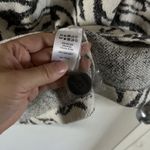 Nanette Lepore  Sz S Fit M Wool Blend Jacquard Button Sweater Coat Longline Photo 4