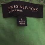 Jones New York Green  Tank Top with Lace Size Large Photo 5