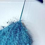 ZARA  Blue Fringed‎ Belted Playsuit Romper Size L NWT Photo 8