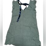 Cupshe  Green Swim Coverup with Black Bow Tie Photo 0