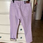Johnny Was  Reina Boyfriend Cuff Jeans Lavender 28 NWT MSRP$278.00 Photo 7