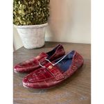 Tory Burch Ballet 20mm Loafers Rot Red Womens Size 5.5 Photo 6