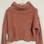 LC Lauren Conrad Lauren Conrad Chenille Cropped Turtleneck Swrater Photo 2