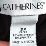 Catherines Double Layered Top Size 2X Purple Photo 4