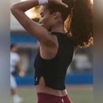 Free People Movement NWT Epic Mock Neck Muscle Tank in Navy size XL Photo 11