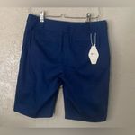 Greg Norman Women's Size 2 Blue Stretch Cotton Walking Golf Shorts Pockets NWT Photo 8