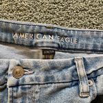 American Eagle Curvy Mom Jeans Womens Size 18 Long Stretch Distressed High Rise Photo 6