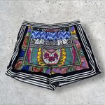 Anthropologie ETT:TWA Wynnewood Geometric Shorts Pull on Pockets Casual Sz S Photo 2