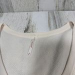 Free People Thermal Tee Dress M | Ivory | Embroidered Sleeves | Boho | MSRP $98 Photo 2