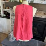 Rebecca Taylor  Pink Asymmetrical Sleeveless Tank Top Photo 1