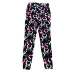 Pop Fit Clothing Pixie Leggings in Heart Splat, Size M Black Size M Photo 1