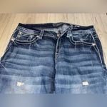 Miss Me  easy crop denim Women's Blue Jeans Photo 4