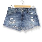 Lucky Brand Distressed Cut Off Jean Shorts In Berga Photo 3