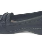 Clarks Clark’s Ashland Lilly Black Leather Slip-on Loafers Women sz 8.5 Photo 2