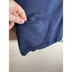 LAUREN Ralph Lauren Navy Silk Cardigan Button Front Quiet Luxury Classic Preppy Blue Size XL Photo 3