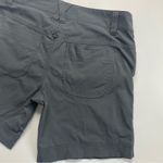 prAna  Shorts Gray Hiking Nylon Spandex Size 2 Zipper Fly Lightweight Photo 6