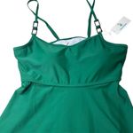Beachsissi  Tankini Padded Swim Top Green Women’s Size XL NEW Adjustable Straps Photo 1