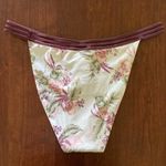 Princess Polly MinkPink Cream Pink Floral Cheeky Bikini Bottoms Sz M Photo 4