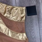 Norma Kamali  Gold One Piece Swimsuit Photo 3