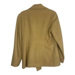 B. Moss Tan Button Down Trench Coat Photo 3