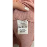 Anthropologie  Top Womens Small Pink Ruched Peplum Cap Sleeve Scoop Neck Maeve Photo 3