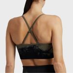 Good American | Tie Dye Seamless Hunter Green Sports Bra Size 5/6 Photo 1