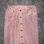 Derek Lam for Design Nation Women’s Pink Button Front Midi Skirt Size M L33 W15 Photo 1