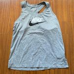 Nike  Heather Gray Racerback Tank Photo 0