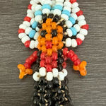 Hand Crafted Vintage Native American Seed Bead Necklace Photo 0