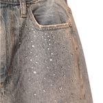 Universal Threads Universal thread 2 Long 90s Straight rhinestone embelished Light was Photo 2