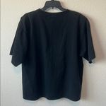 Russ Berens Shoulder Pad Short Sleeve TShirt Black Size Medium Photo 2