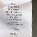 Talbots  Womens Heritage Brown Wool Flare Dress Pants Size 12 Photo 7