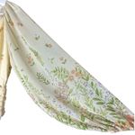 Free People  Final Rose Yellow Floral Ruched Top Large Photo 4