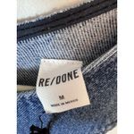 RE/DONE  Blue Mere denim Racer Tank Midi Dress Women's Sz M NWT $495 Photo 5