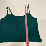 Victoria's Secret Victoria’s Secret Green Cami Tank Top Size M/L Adjustable Straps Photo 6
