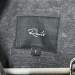 Rails Angelica Acid Wash Button Shirt Women’s Small Black Long Sleeve Casual Gray Photo 8