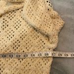 J.Crew NWT Size S Cream Pointelle Fringe Knit Crewneck Pullover Sweater Photo 7