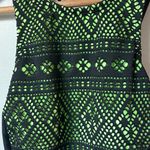 NWT Splashletics neon green, black swim suit in medium, high neck Green Photo 5