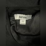 Kensie  Women’s Black Midi Dress Size Medium Photo 2
