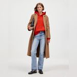 Madewell  midweight hoodie sweatshirt size L bright cherry Photo 1