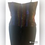 Betsy and Adam  Formal Gown Ladies Sz 6 by Jas Lene Black Velvet Dress Photo 3