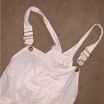 Stoney Clover Lane Nwot Stoney clover x target heart white linen like overalls M summer classic Photo 4